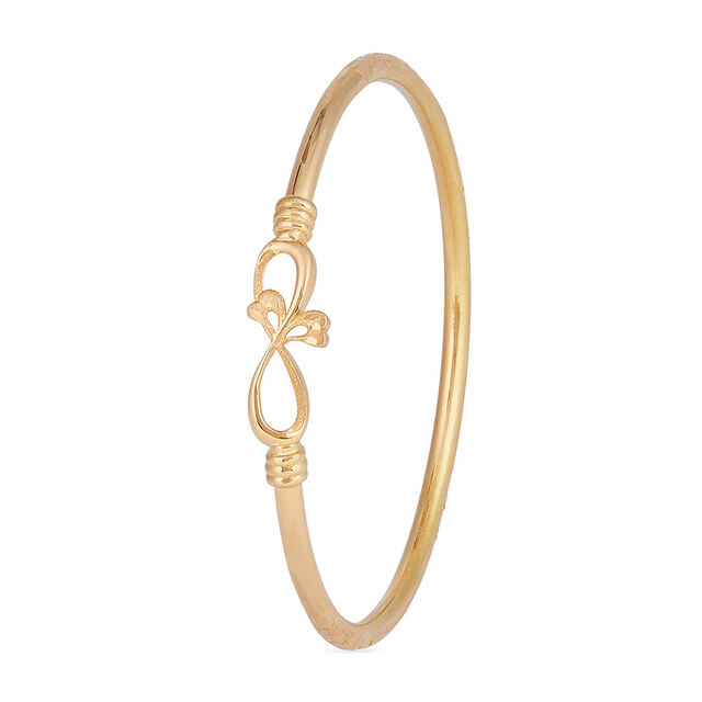 Fluid Infinity Gold Bangle 2