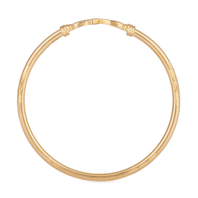 Fluid Infinity Gold Bangle 3