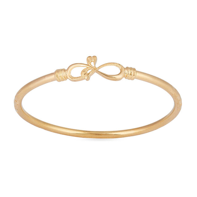Fluid Infinity Gold Bangle 4