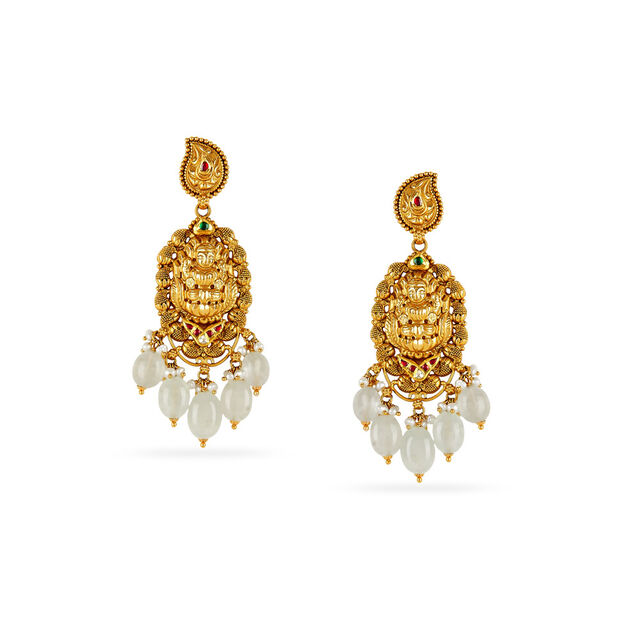 Tanishq 22KT Gold Necklace Set for Women 3