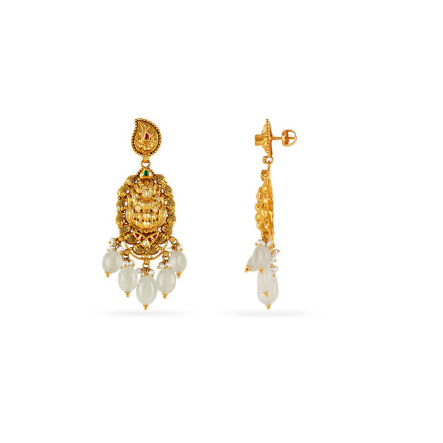 Tanishq 22KT Gold Necklace Set for Women 4