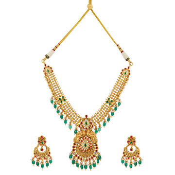Tanishq 22KT Gold Necklace Set for Women