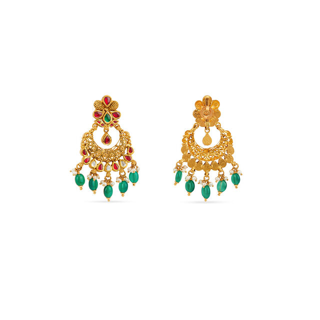 Tanishq 22KT Gold Necklace Set for Women 4