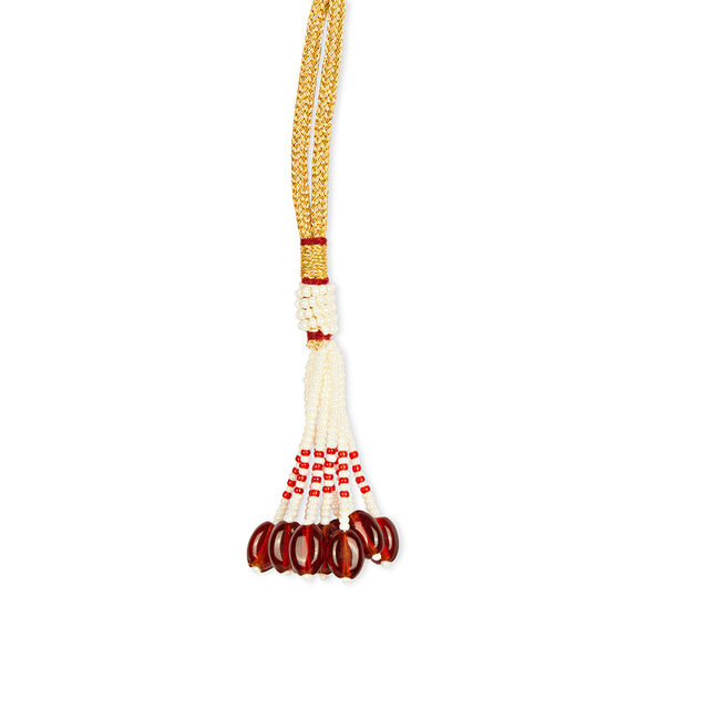 Tanishq 22KT Glass Kundan Necklace for Women 3