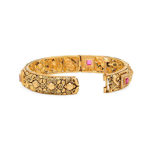 Tanishq 22KT Gold Bangle for Women 3