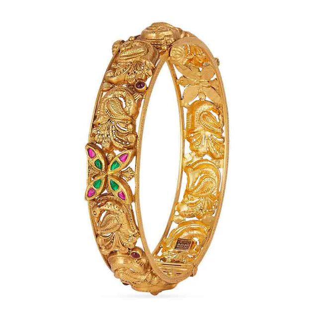 Tanishq 22KT Gold Bangle for Women 2