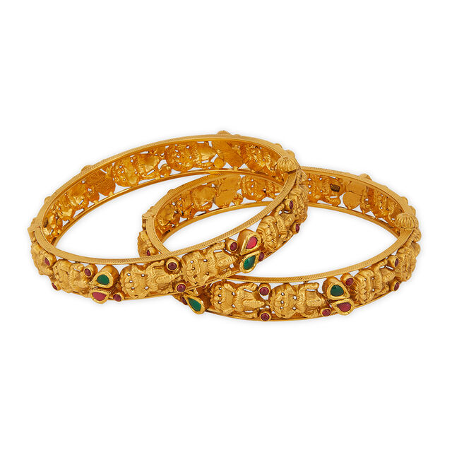 Tanishq 22KT Gold Bangle for Women 2