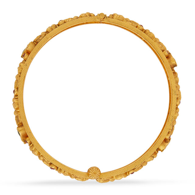 Tanishq 22KT Gold Bangle for Women 4