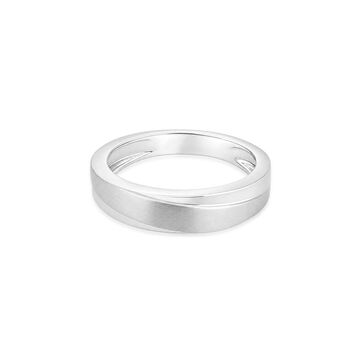 Classy Wrap Platinum Ring for Men