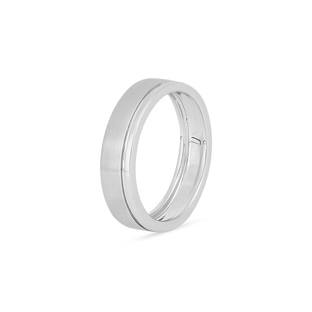 Tanishq Platinum Finger Ring for Women 2