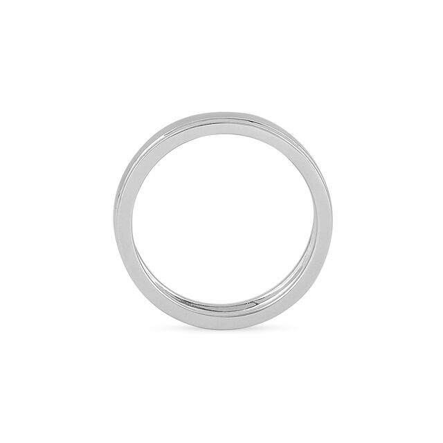 Tanishq Platinum Finger Ring for Women 3