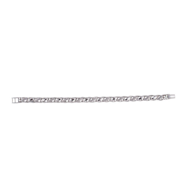 Classic Interlinked Platinum Bracelet,,hi-res 2