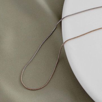 Elegant Chain in Dual Tones
