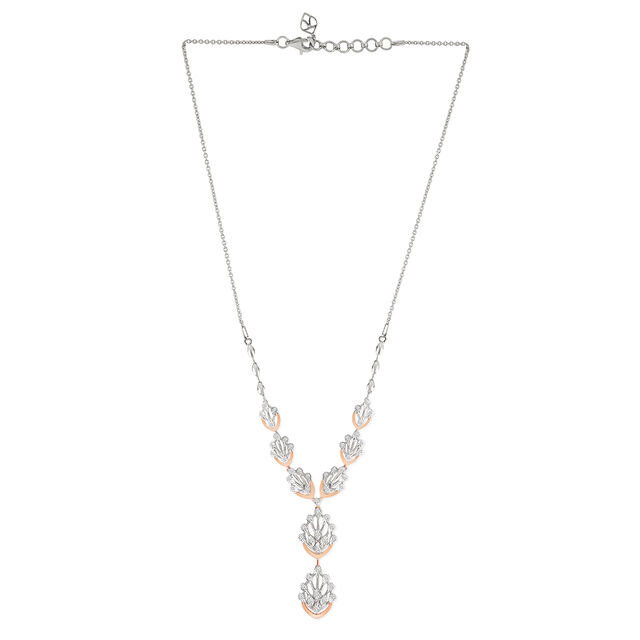 Tanishq Platinum Necklace for Women 