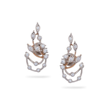 Mesmerizing Winged Diamond Studs