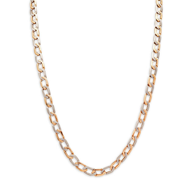 Dual Tone Platinum Chain,,hi-res 