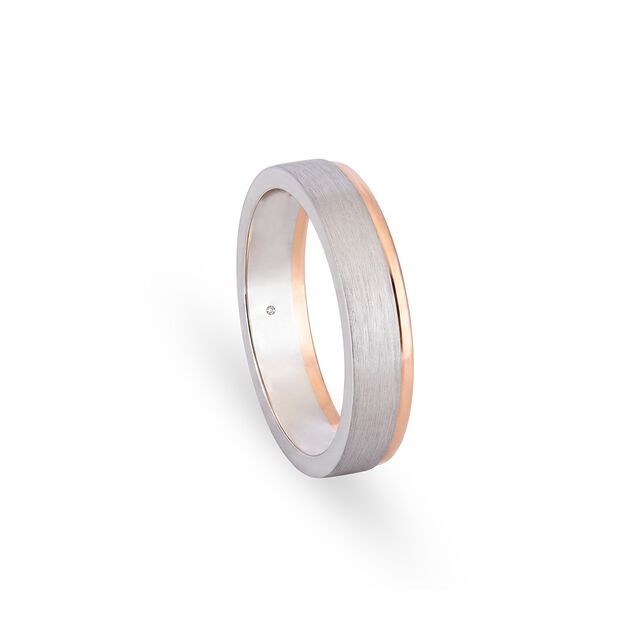 Irresistible 95 Platinum And Rose Gold Finger Ring,,hi-res 2
