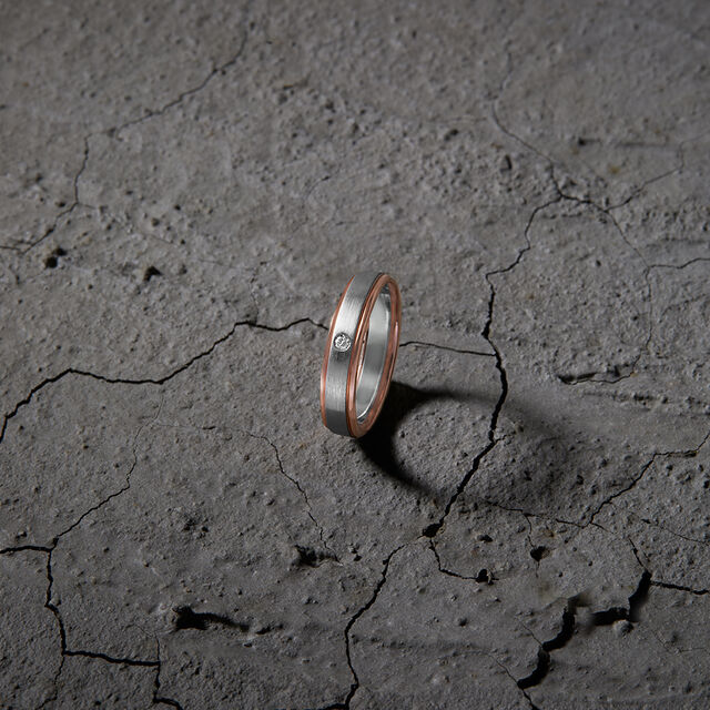 Tanishq Twofold Support Men's Platinum Finger Ring,,hi-res 