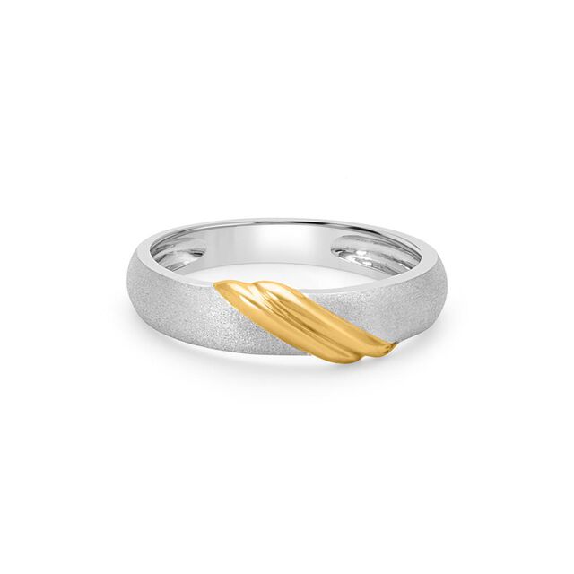 Unique Allure Platinum Ring For Men 2