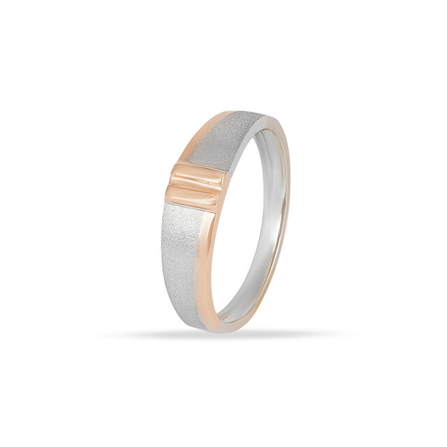 Tanishq Platinum Finger Ring for Women 2