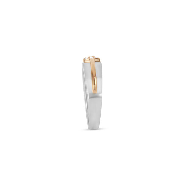 Tanishq Platinum Diamond Finger Ring for Men