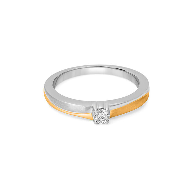 Tanishq Platinum Finger Ring 2