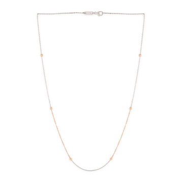 Tanishq Two Tone Patinum Chain