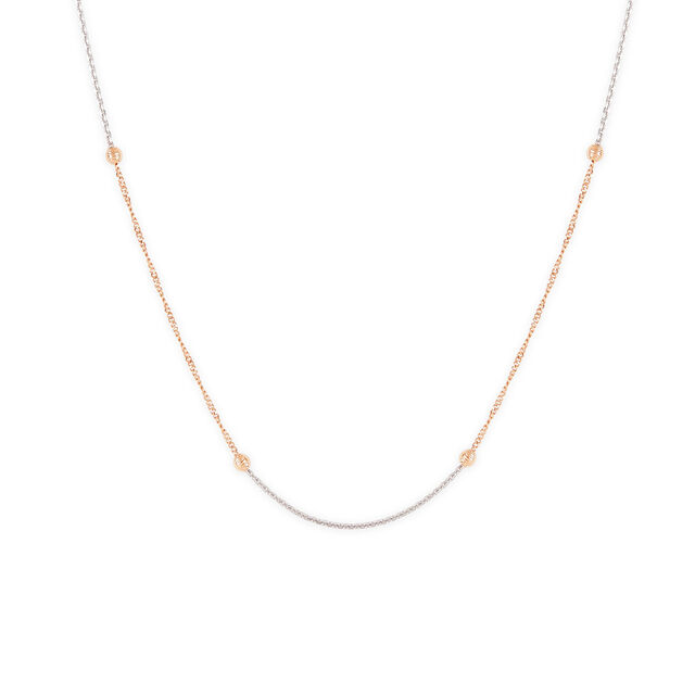 Tanishq Two Tone Patinum Chain,,hi-res 2