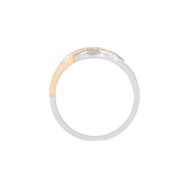 Tanishq Platinum Diamond Finger Ring for Women 3