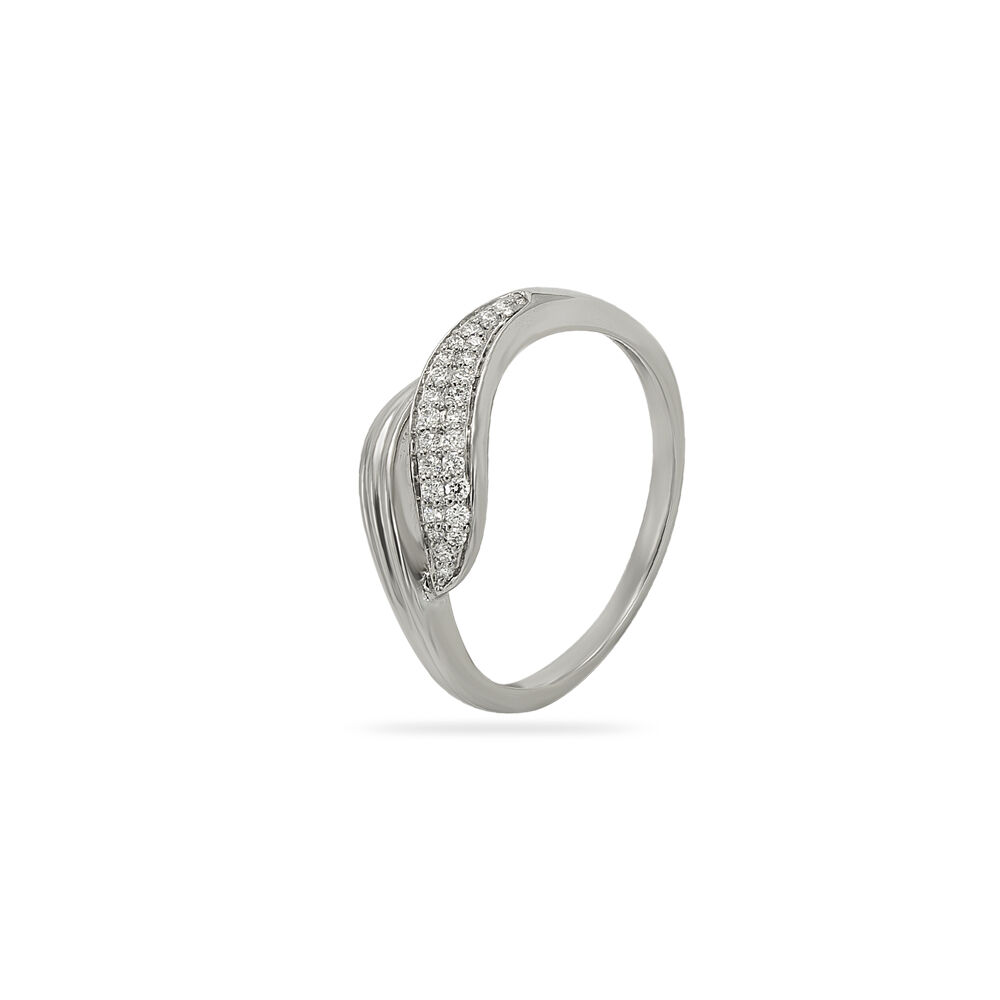 TILDA BOX CLASSIC SILVER DIAMOND NECKLACE