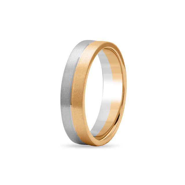 Modern Minimalist Gold Finger Ring for Men 2