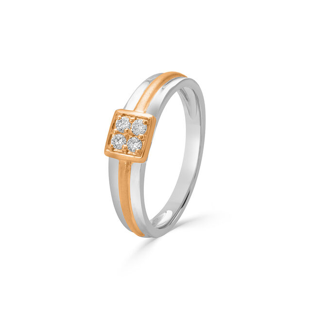 Tanishq Platinum Finger Ring for Men
