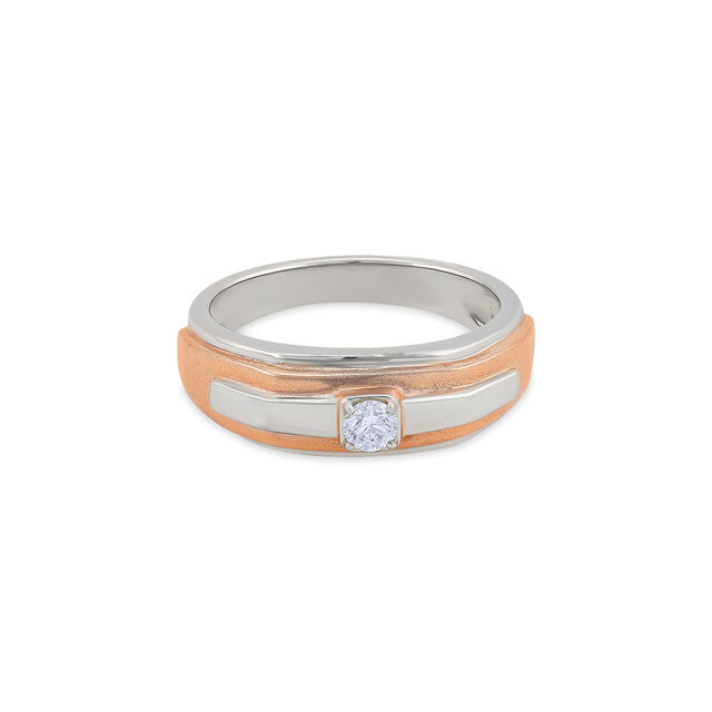 Sleek Two-Toned Ring 3