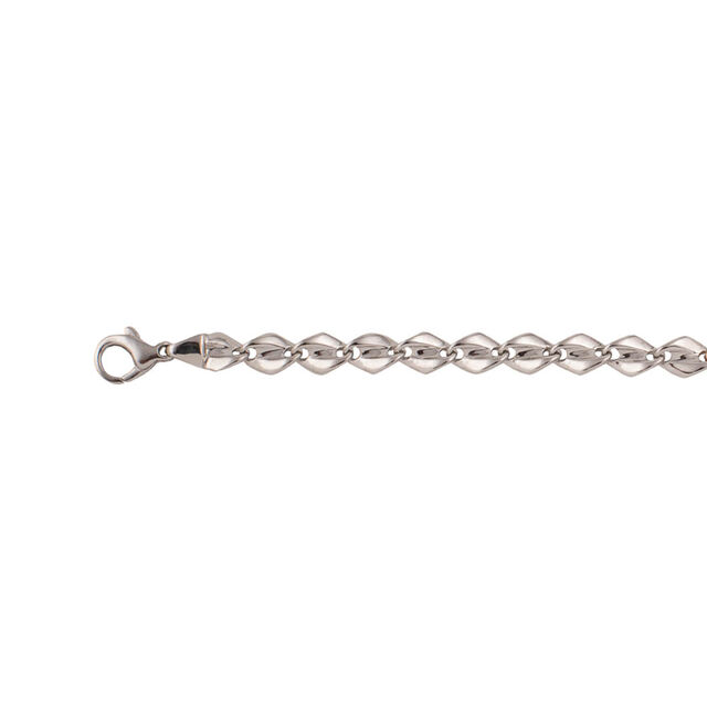 Platinum Matte Mens Bracelet,,hi-res 3