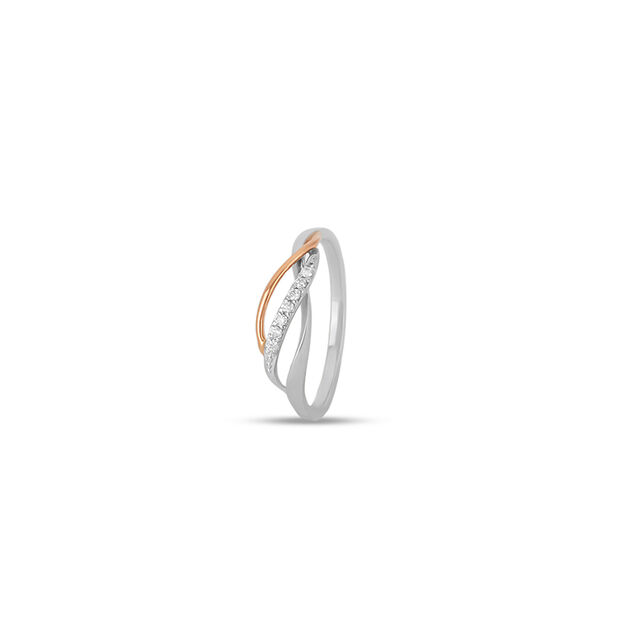 Tanishq Platinum Finger Ring for Women