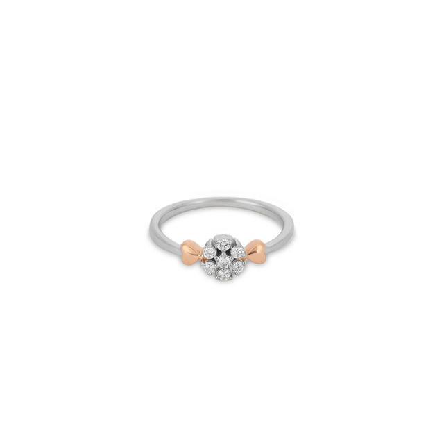 Tanishq Platinum Finger Ring for Women