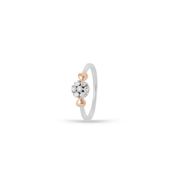 Tanishq Platinum Finger Ring for Women