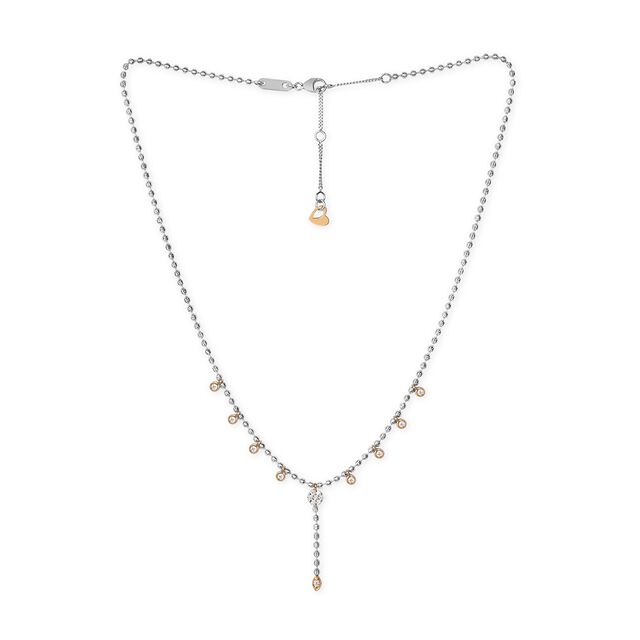 Tanishq Platinum Necklace for Women 