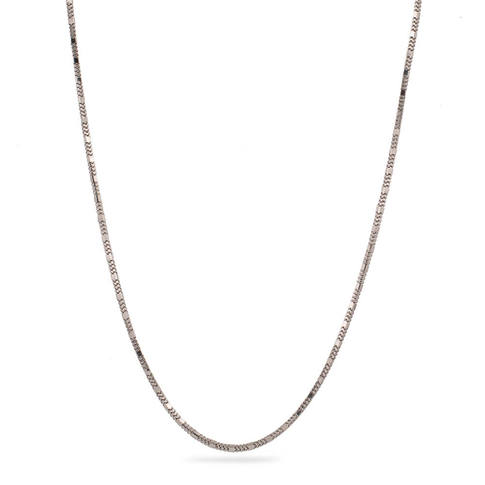 Buy Subtle Glam Platinum Chain at Best Price Tanishq UAE