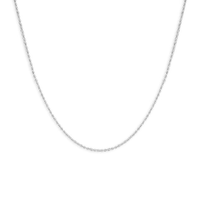 Tanishq Platinum Rope Design Chain Necklace 3