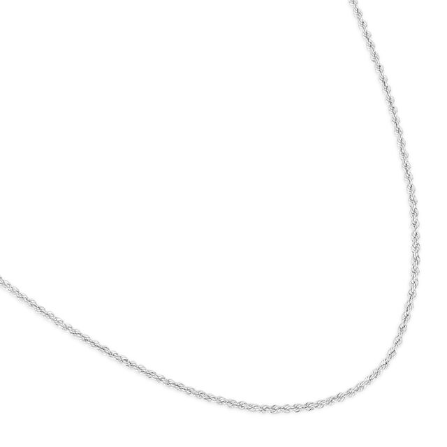 Tanishq Platinum Rope Design Chain Necklace 4
