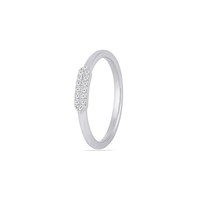 Tanishq  Platinum Finger Ring 2