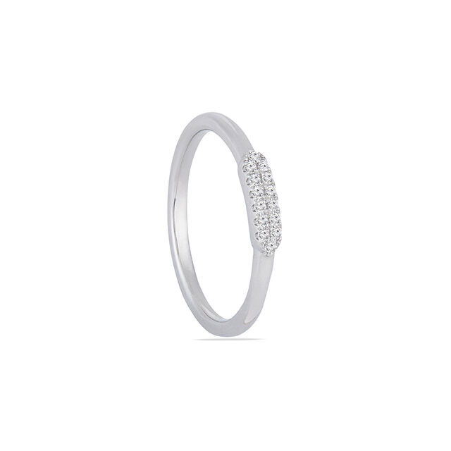 Tanishq  Platinum Finger Ring 3