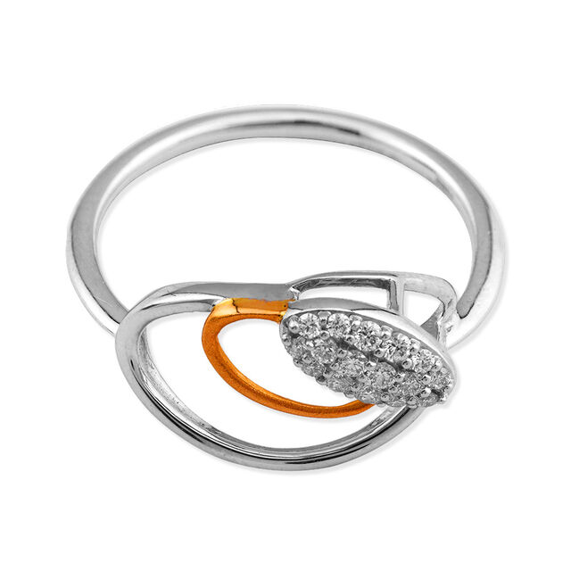 Tanishq Platinum Finger Ring for Women