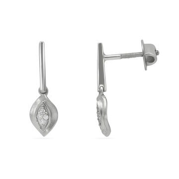 Tanishq Platinum Earrings for Women