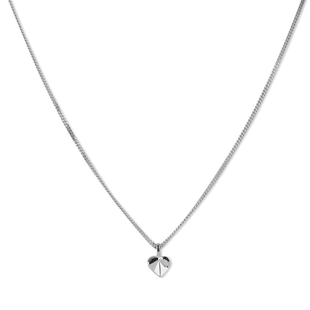 Tanishq Platinum Pendant with Chain 2