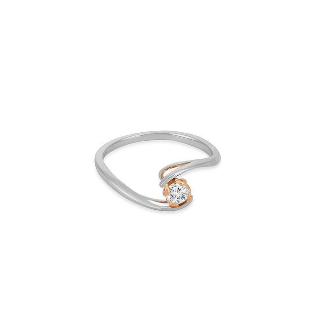 Tanishq  Platinum Finger Ring 
