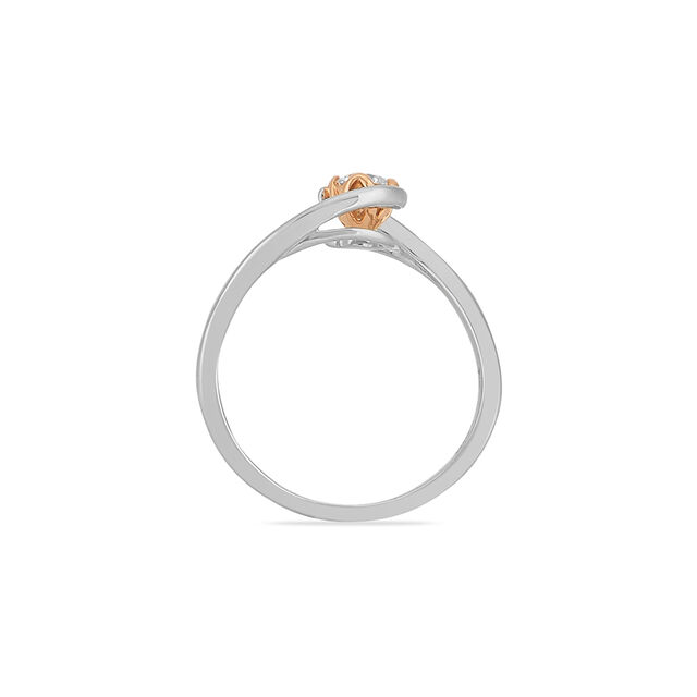Tanishq  Platinum Finger Ring 4