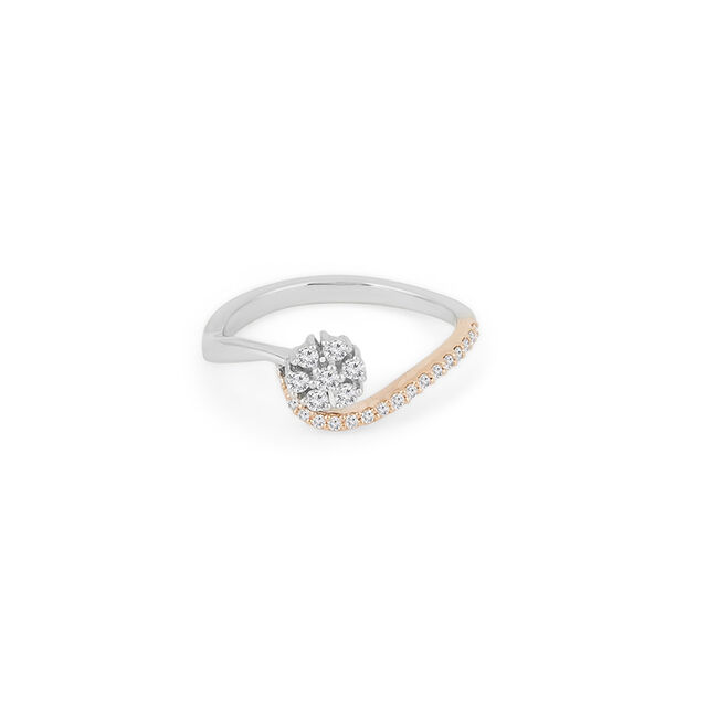 Tanishq  Platinum Finger Ring 