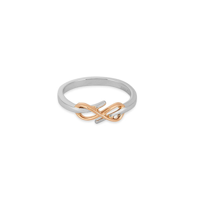 Tanishq Platinum Finger Ring for Women 
